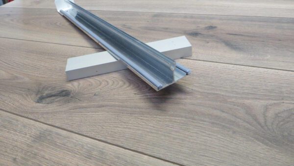 Aluminium koppelprofiel + afdeklijst voor 16 mm plaat - Afbeelding 4