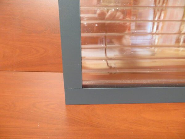 Spieprofiel - 16 mm plaat antraciet structuurlak - Afbeelding 3