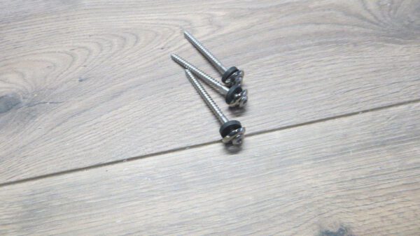 RVS schroef 4,5 x 70 met ring