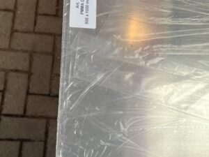 Acrylaat 2 mm Helder/ plexiglas outlet verkoop