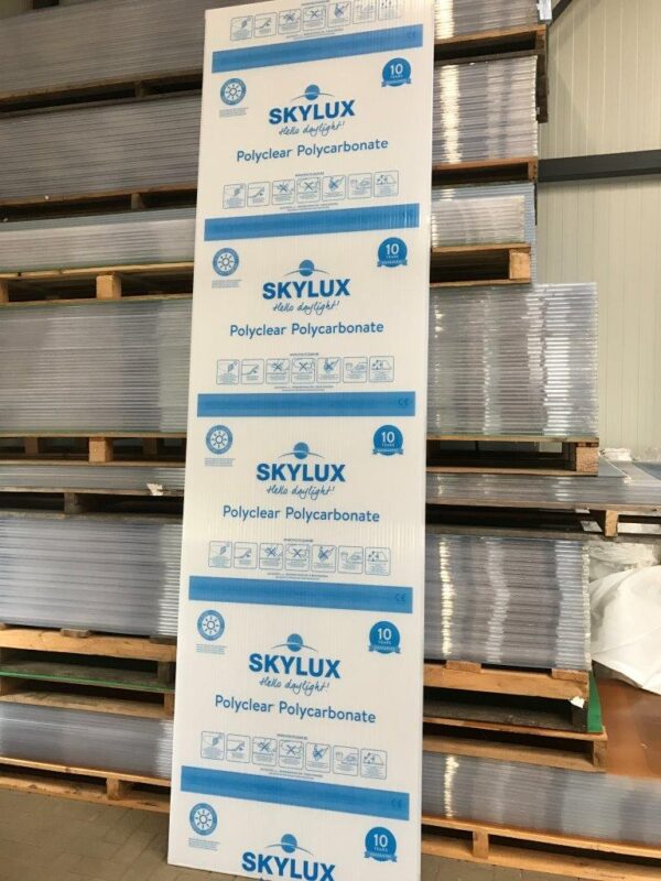 16 mm Hittewerende polycarbonaat plaat 120 cm breed opaal