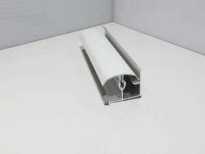 Aluminium zijprofiel + afdeklijst voor 16 mm plaat