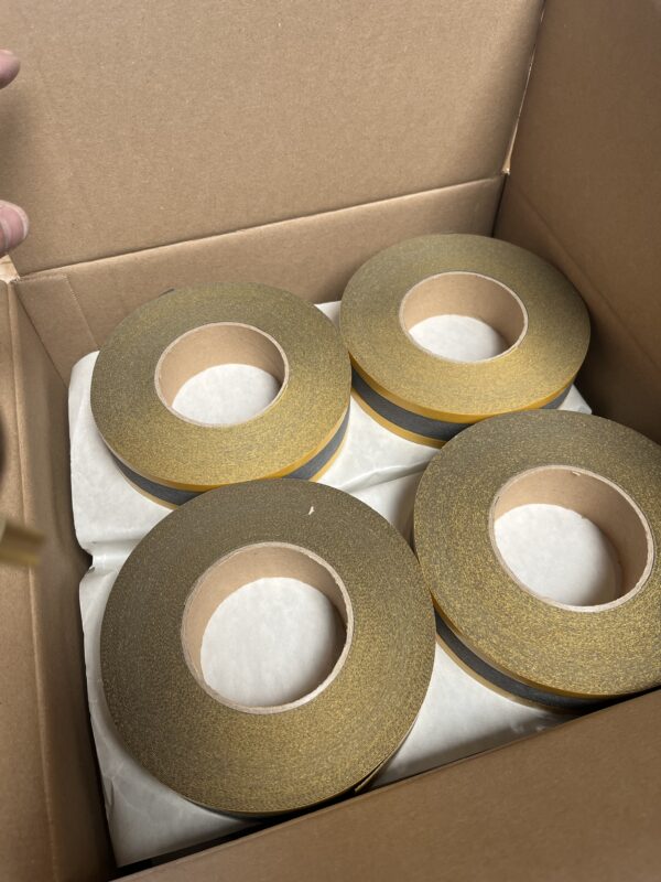Ventilerende tape voor 16 mm polycarbonaat plaat rol van 25 m1